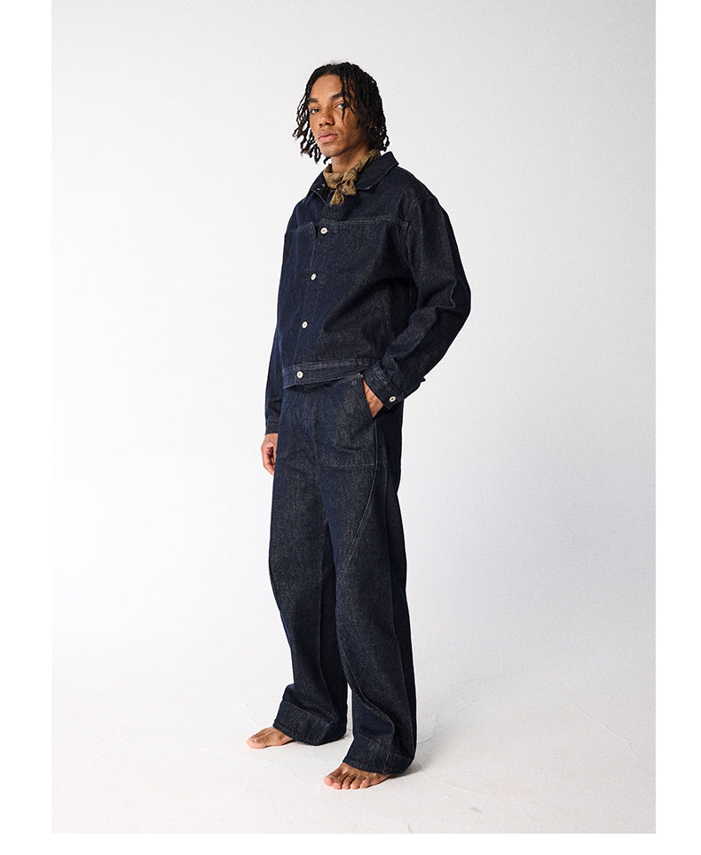 Original color denim pants