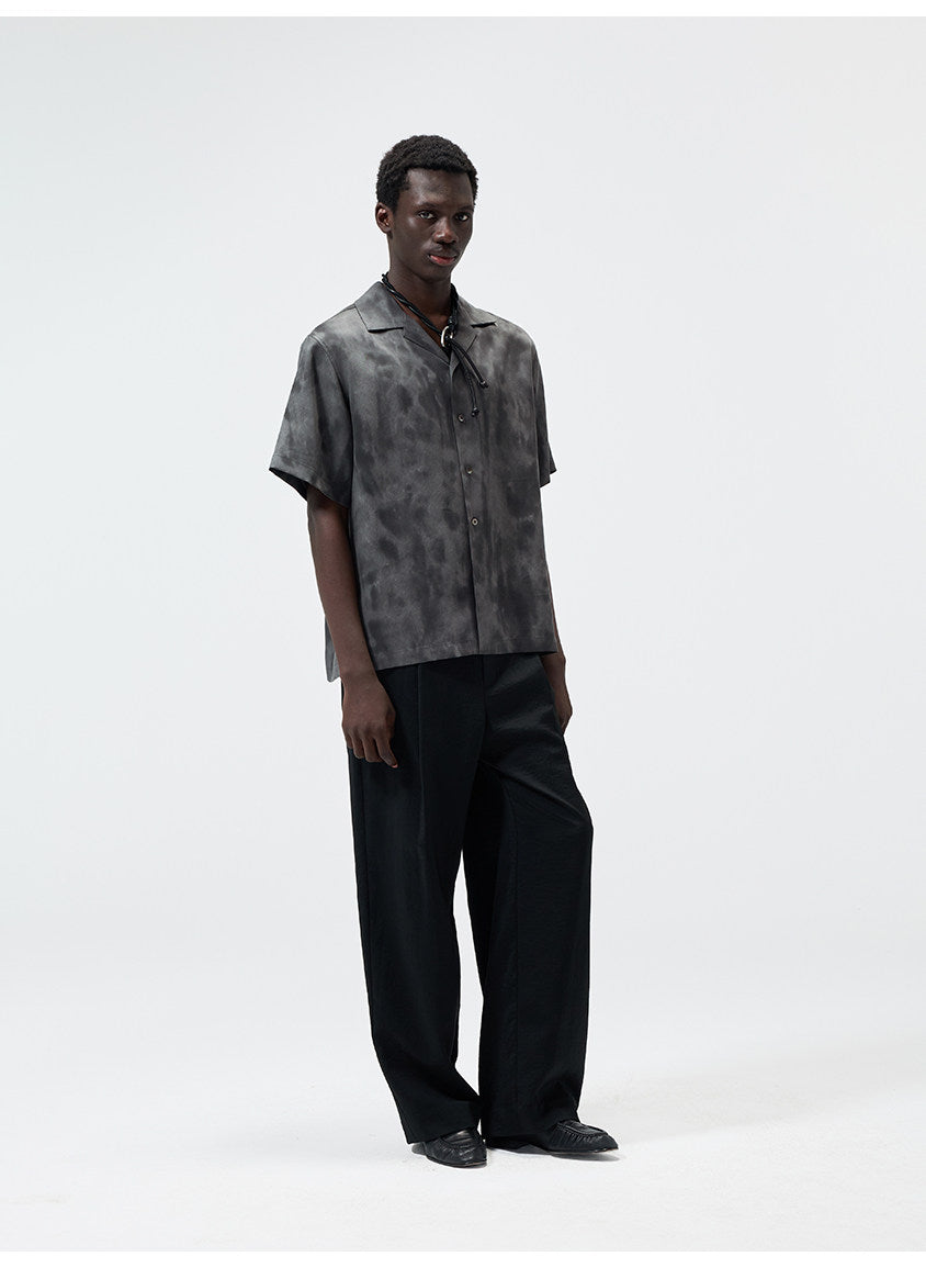 Printed Slit Shirt