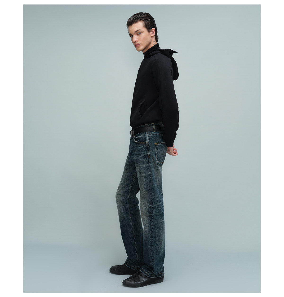 Deconstructed Hooded Sweatshirt