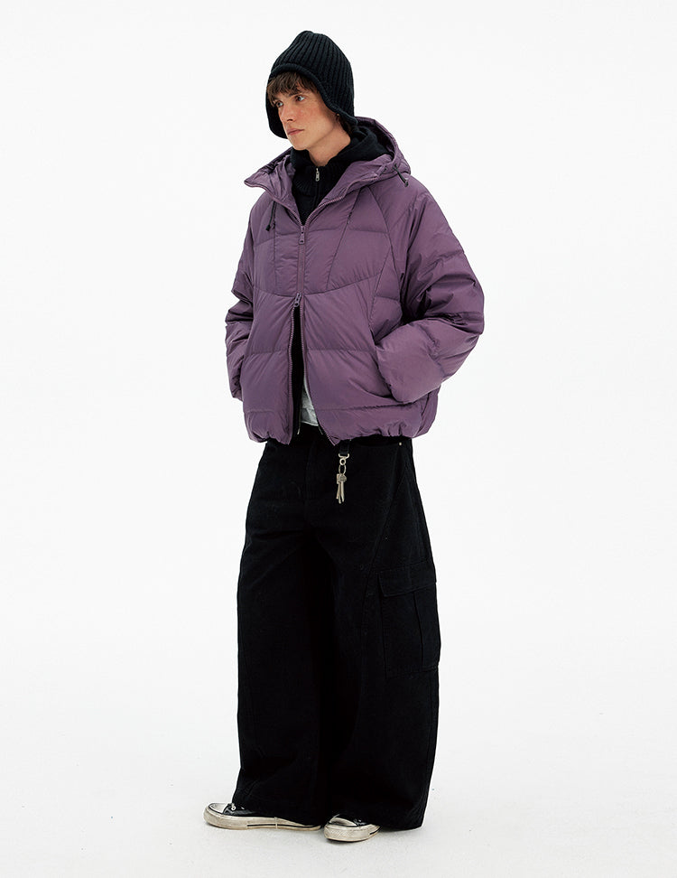 Casual Down Jacket with Hood