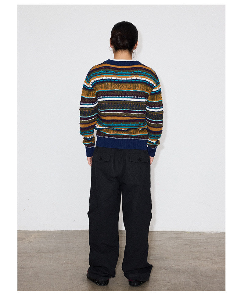 Ethnic Pullover Sweater