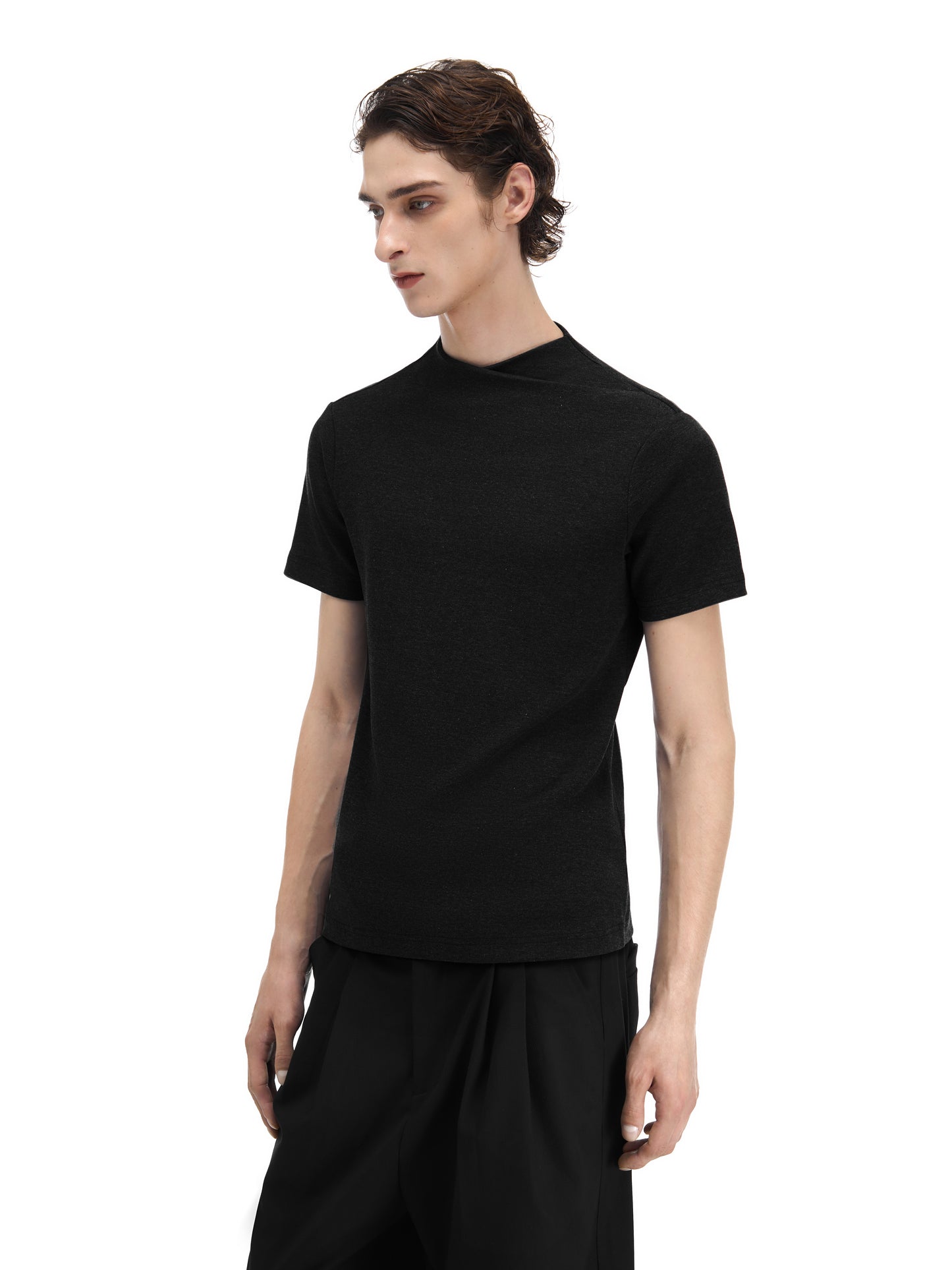 Knit Slim T-Shirt
