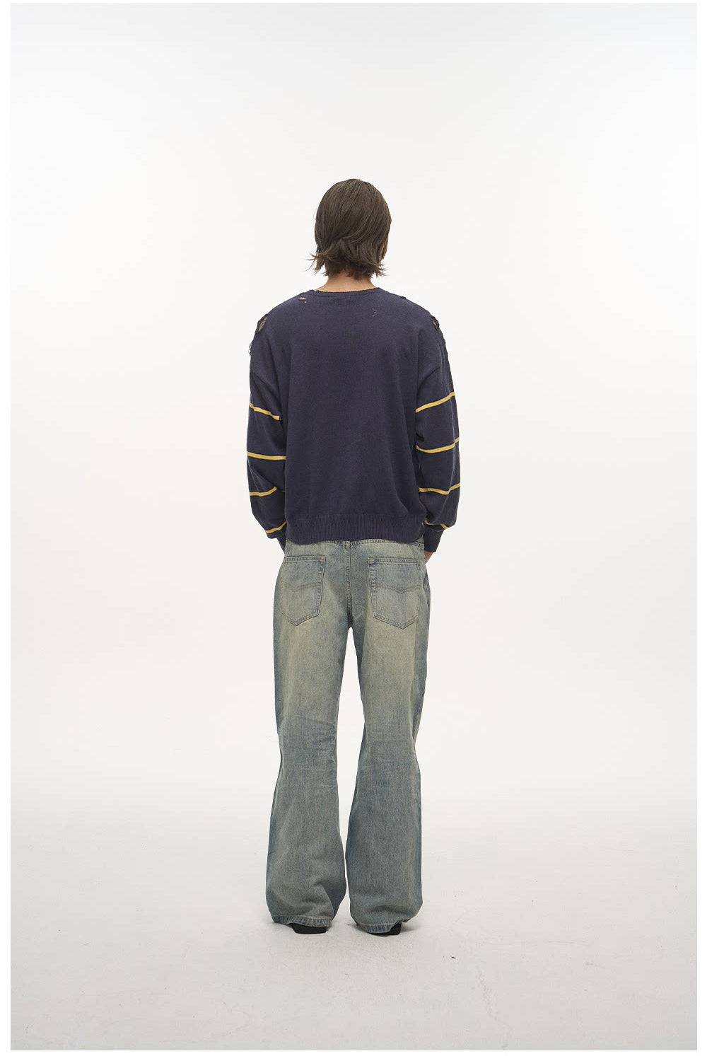 Classic Wash Loose Straight Jeans