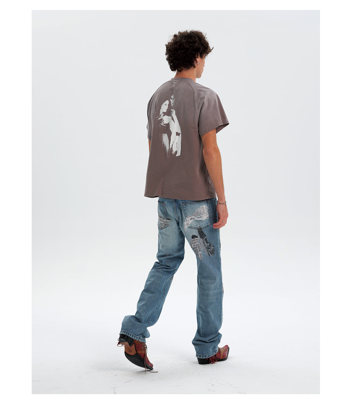 Straight Casual Denim Pants