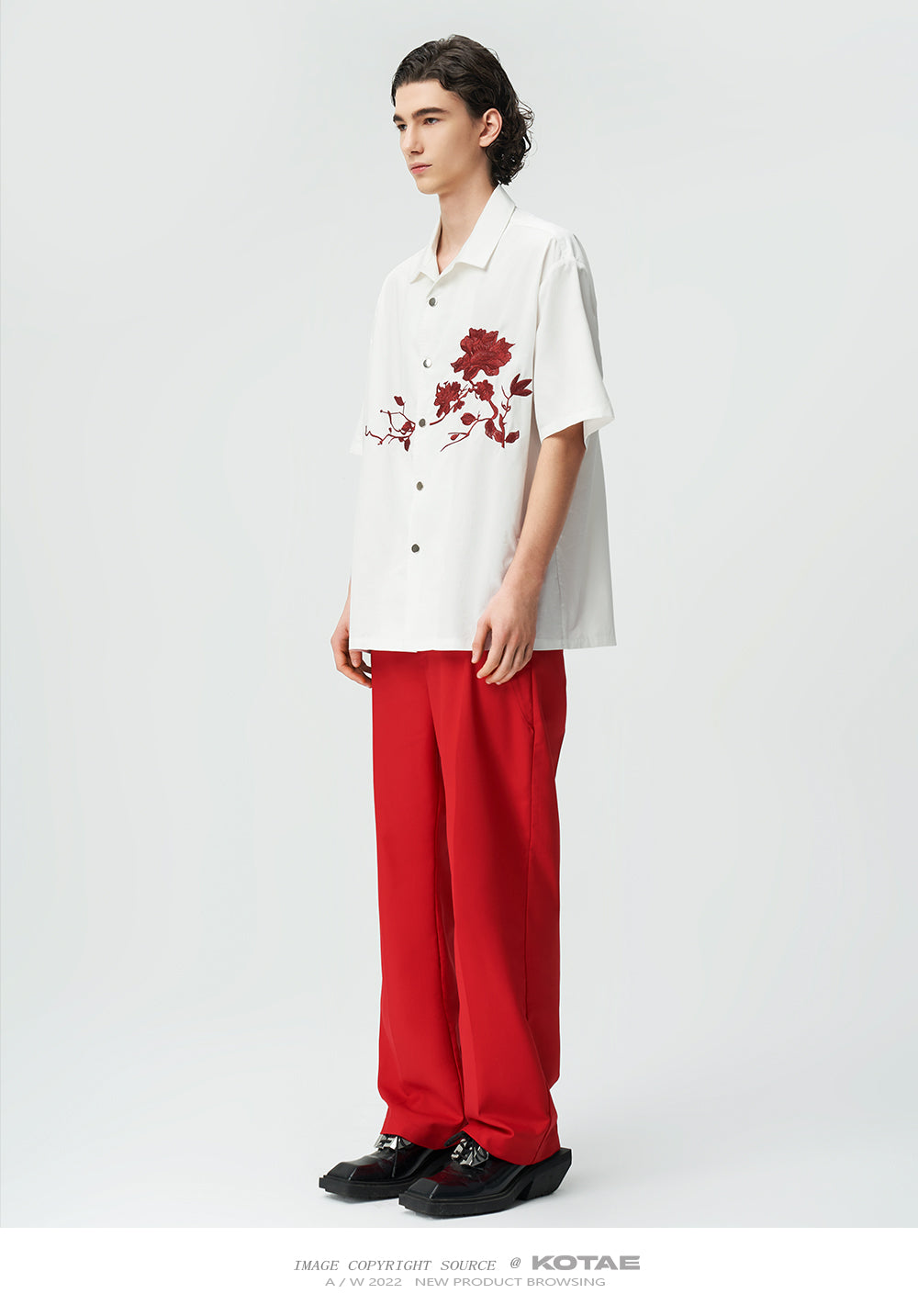 Original design casual short sleeve shirt