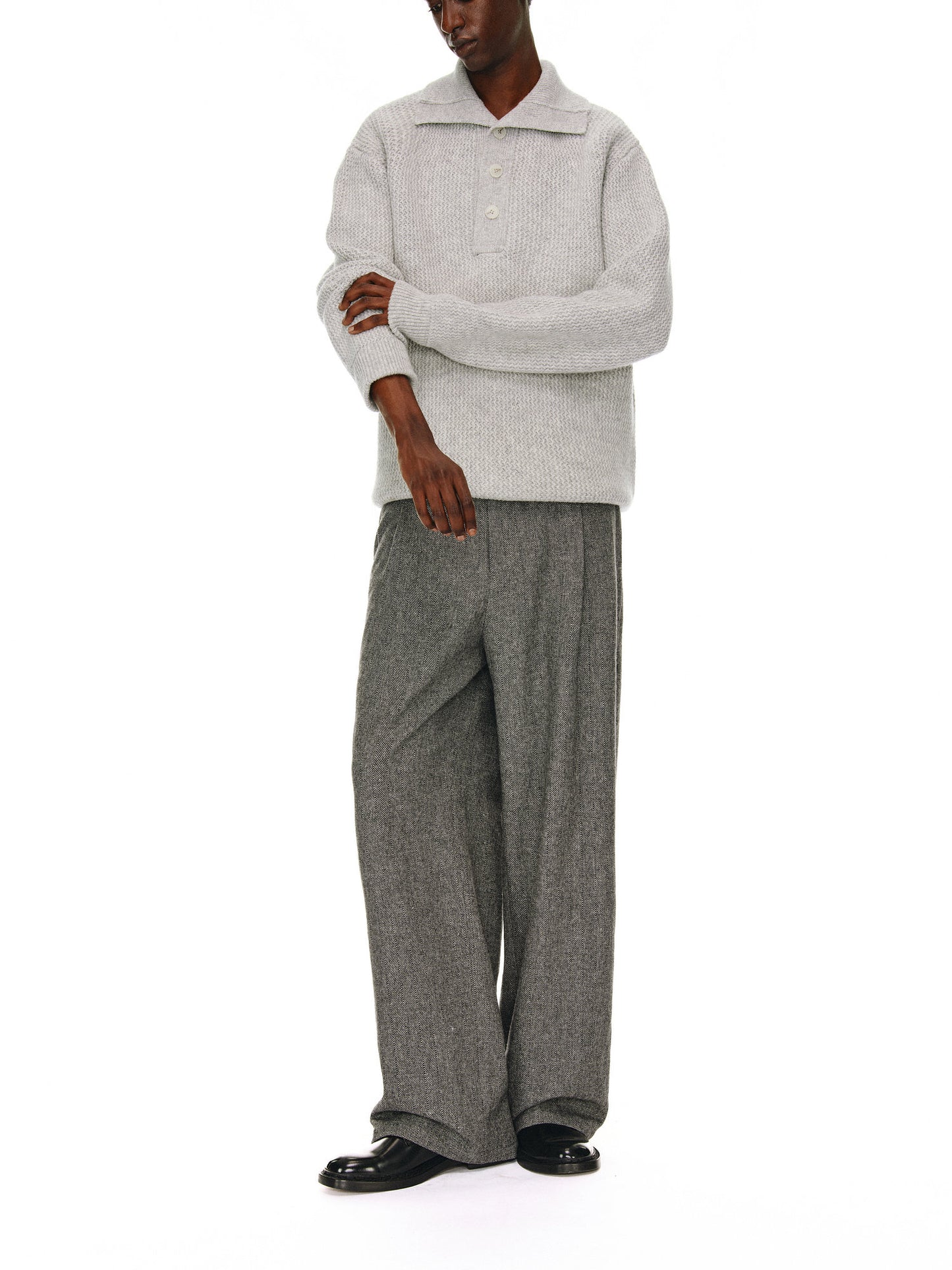 Heavyweight Collared Sweater