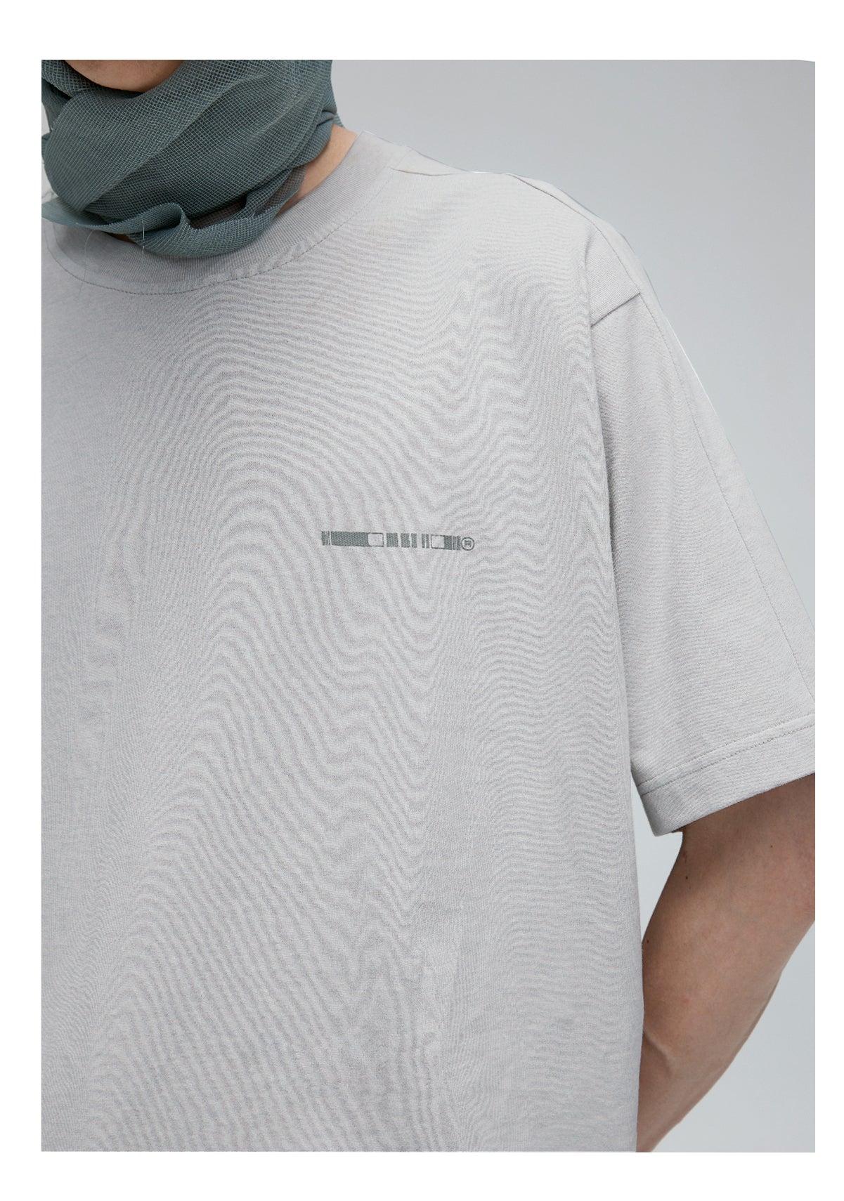 Round Neck Logo Print T-Shirt