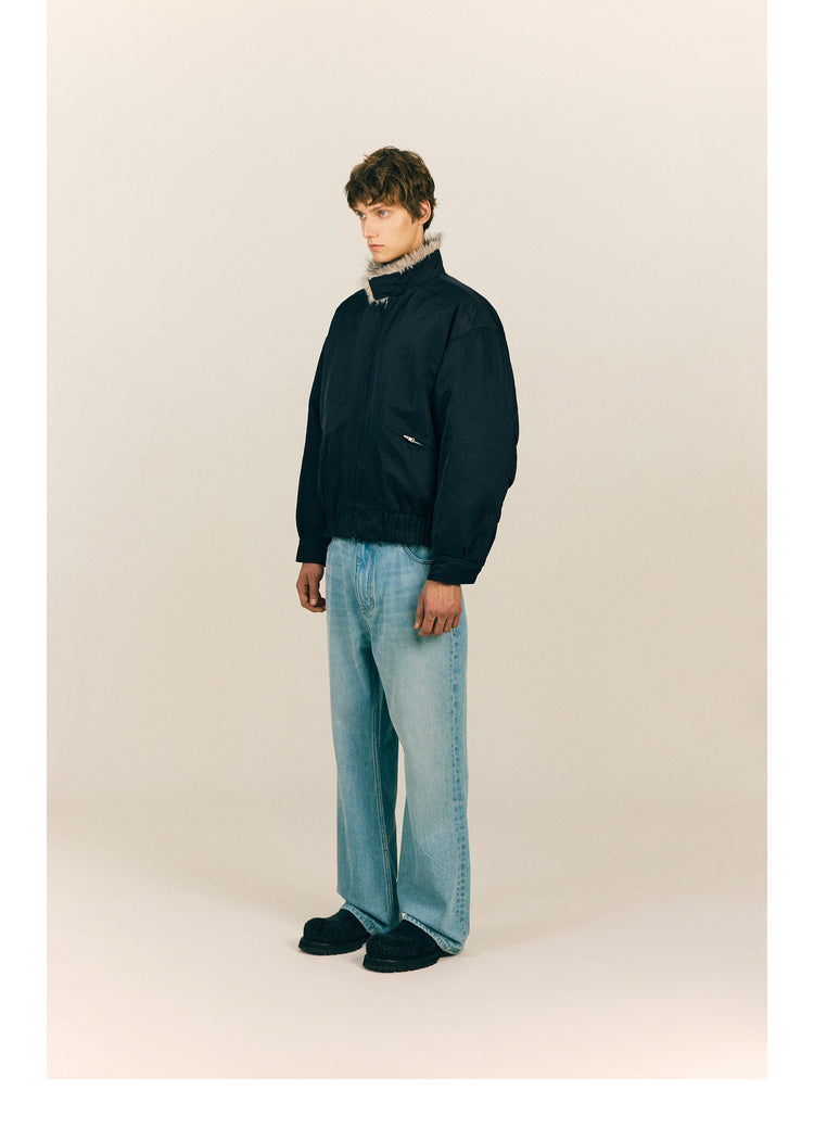 Fur Collar Retro Jacket