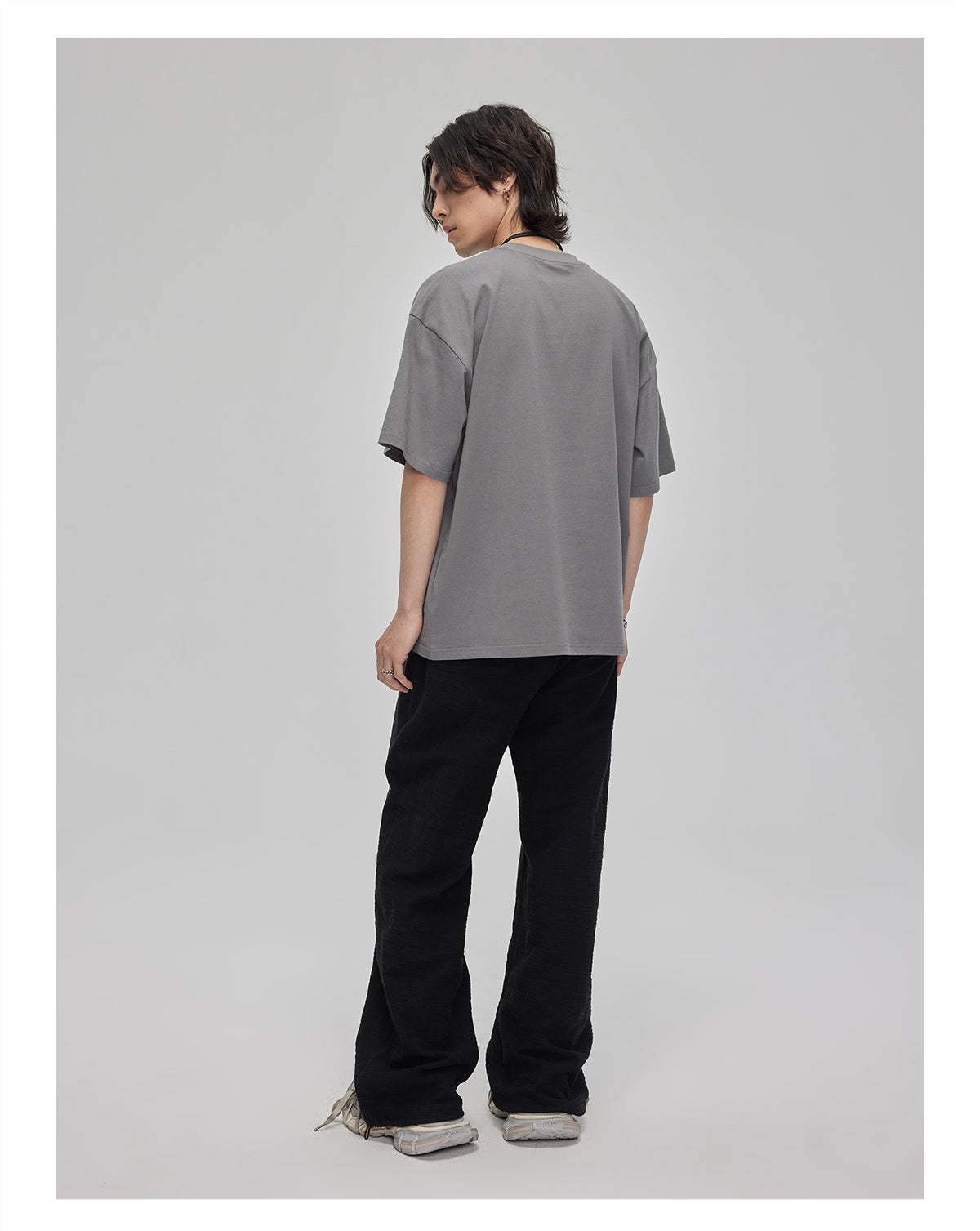 Pure cotton loose short sleeve T-shirt