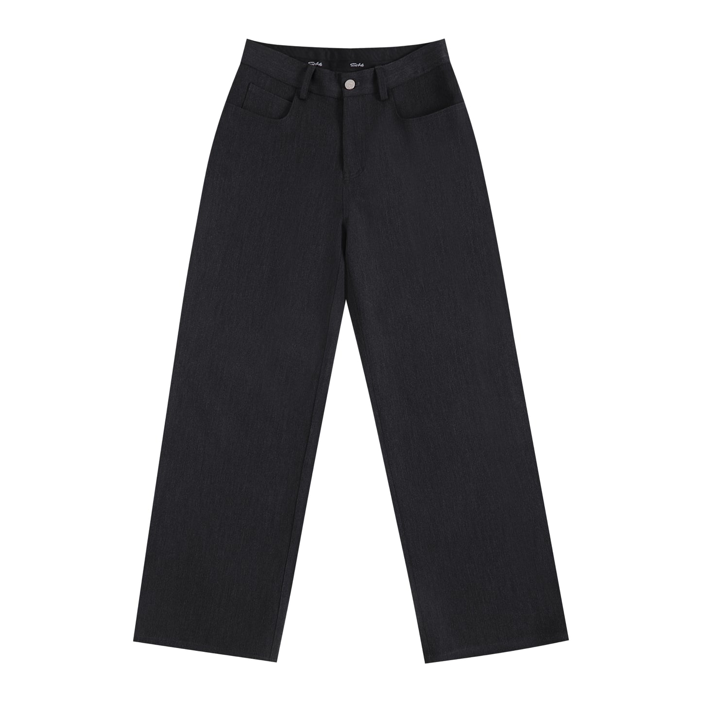 Slim fit straight pants