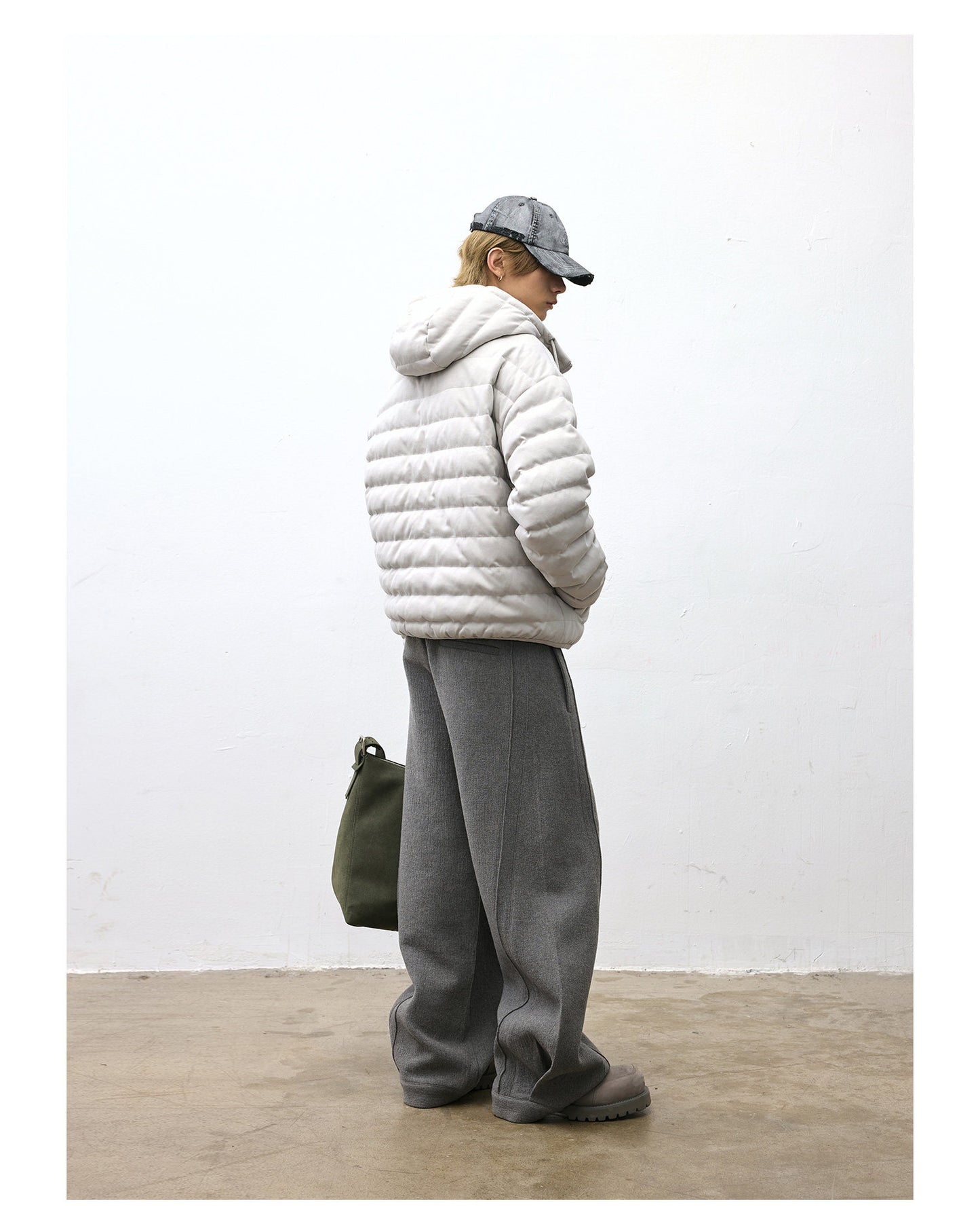 Basic Down Jacket with Hood