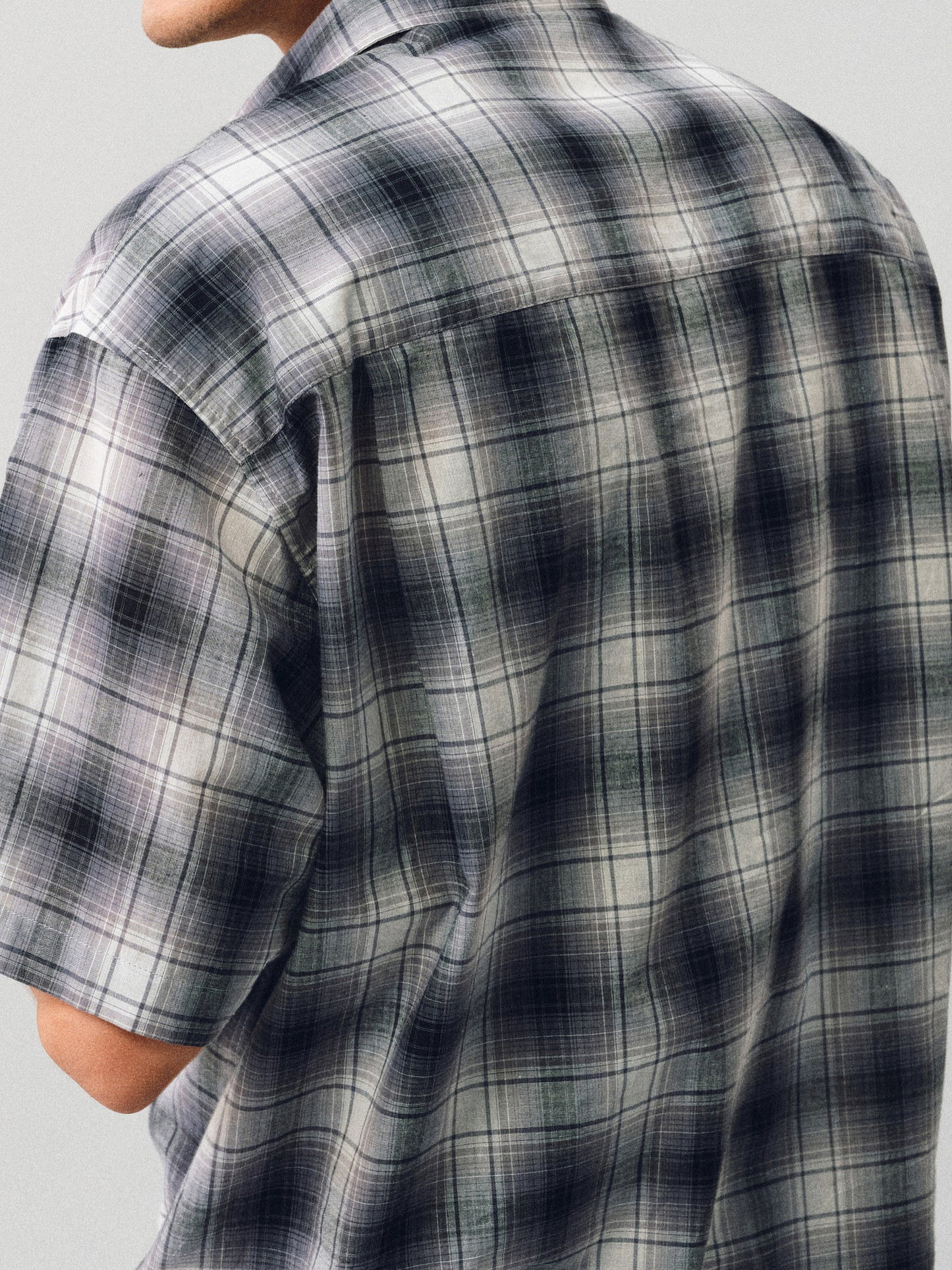 Gradient Check Shirt