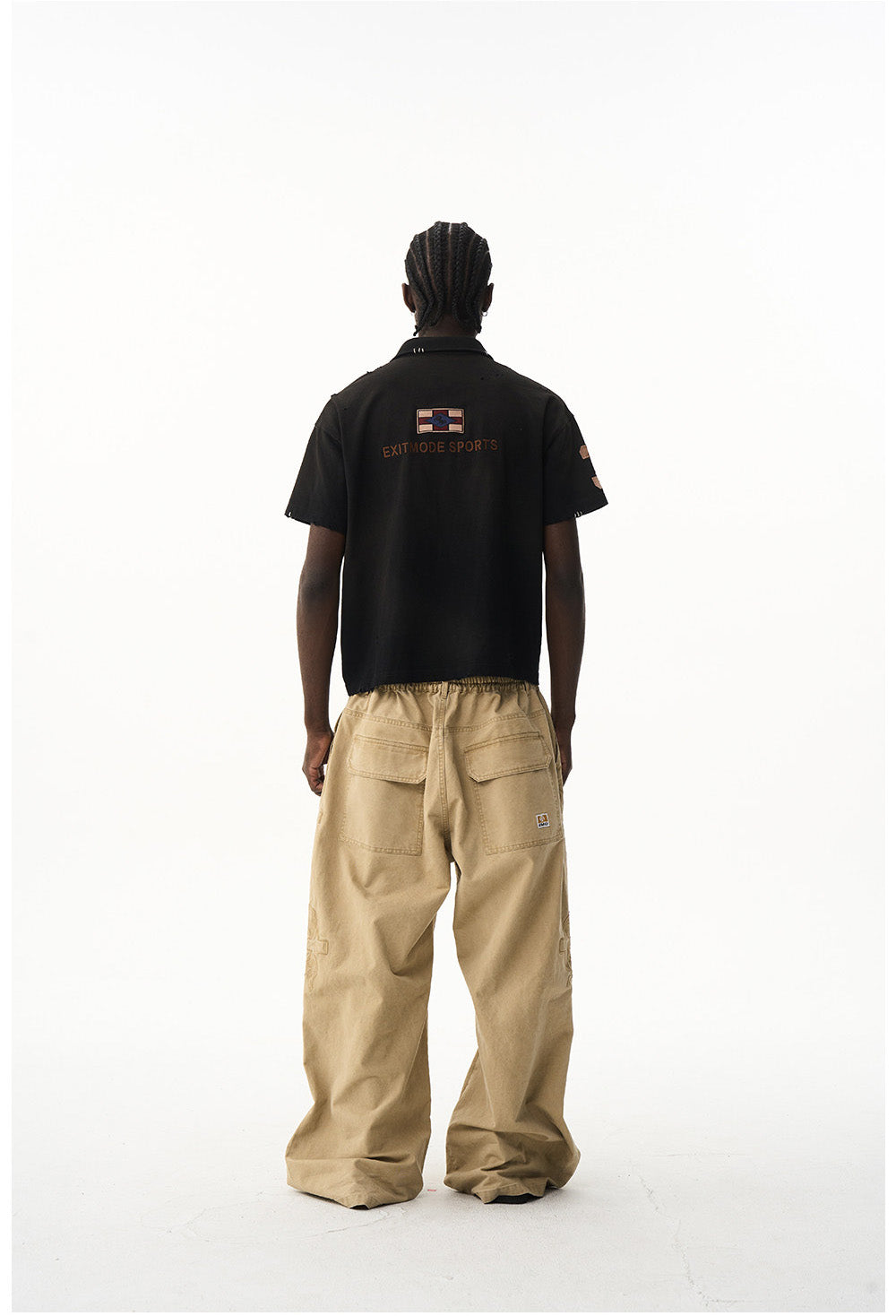 Relaxed Casual Embroidered Polo Shirt