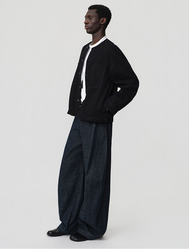Double-Pocket Denim Jacket