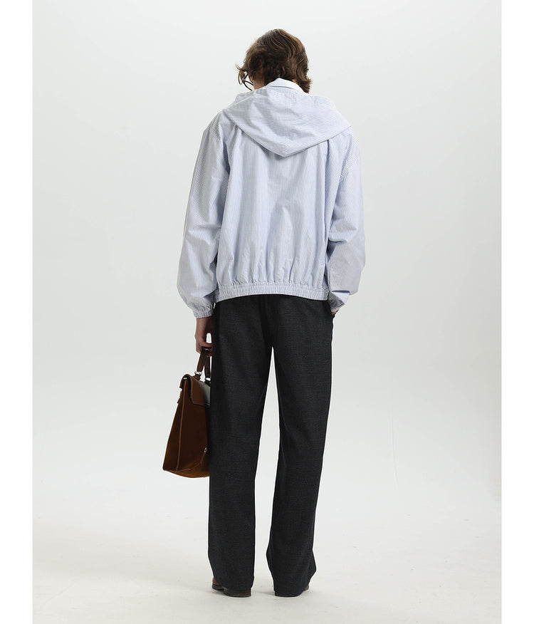 Sunscreen Embroidered hooded jacket