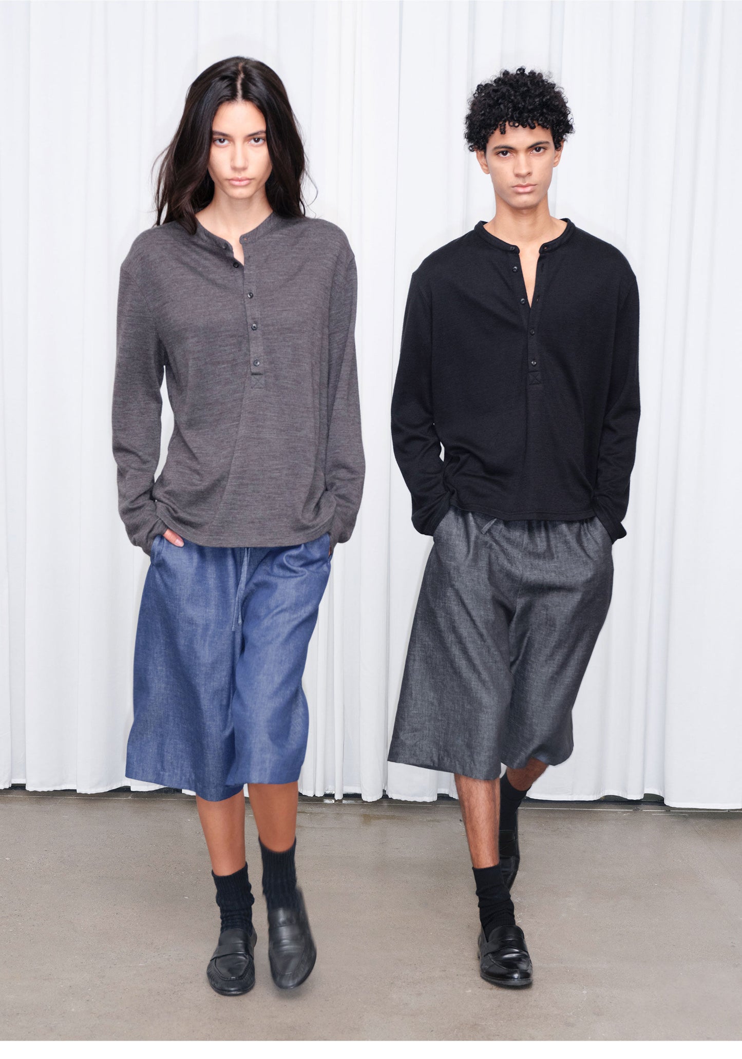 Relaxed-Fit Mid-Length Shorts
