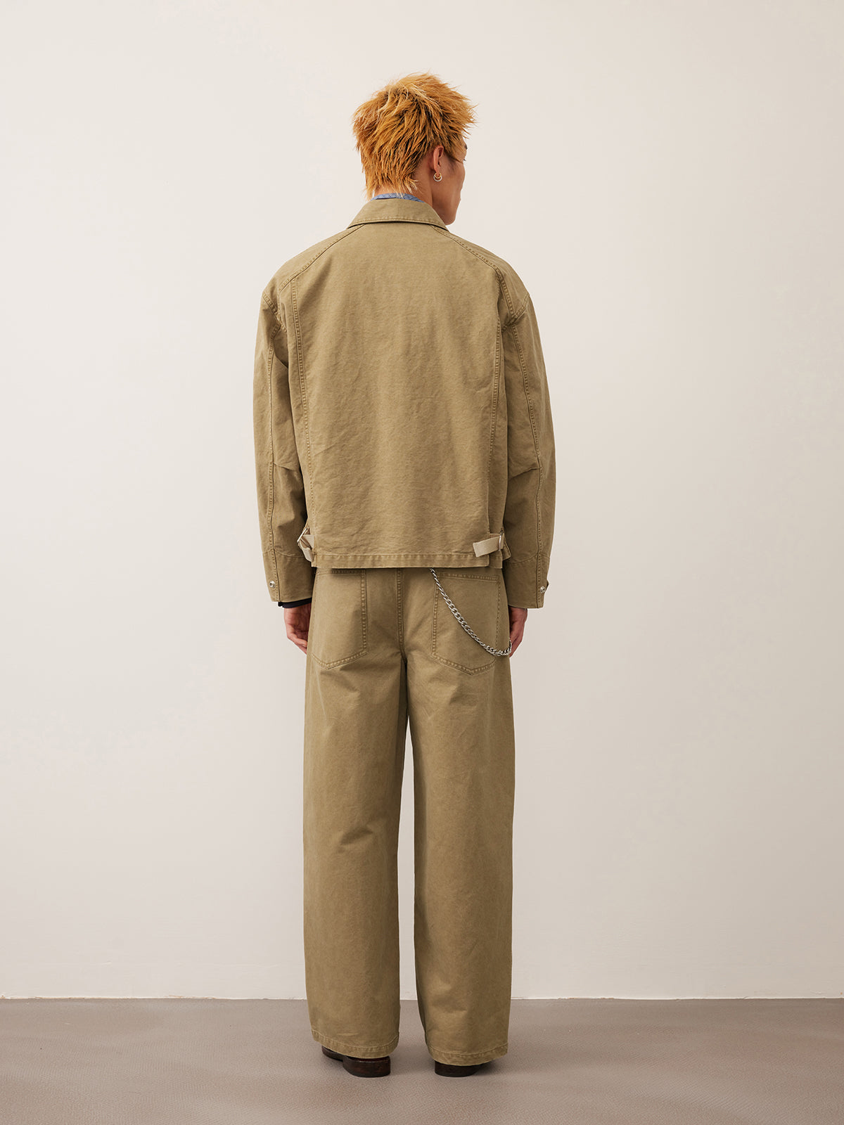 Washed Damaged Coach Jacket