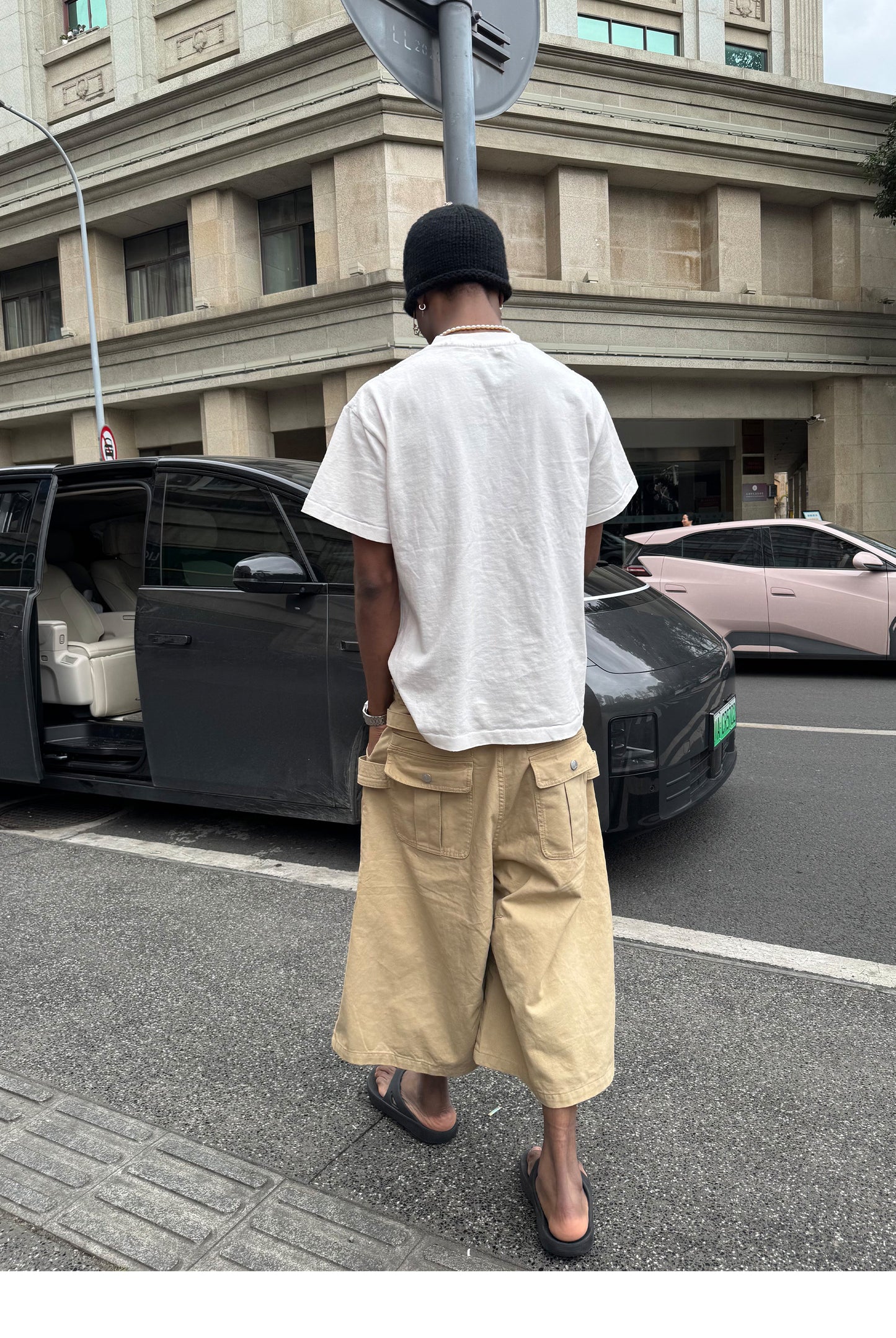 Graffiti-Print Crew Neck T-Shirt