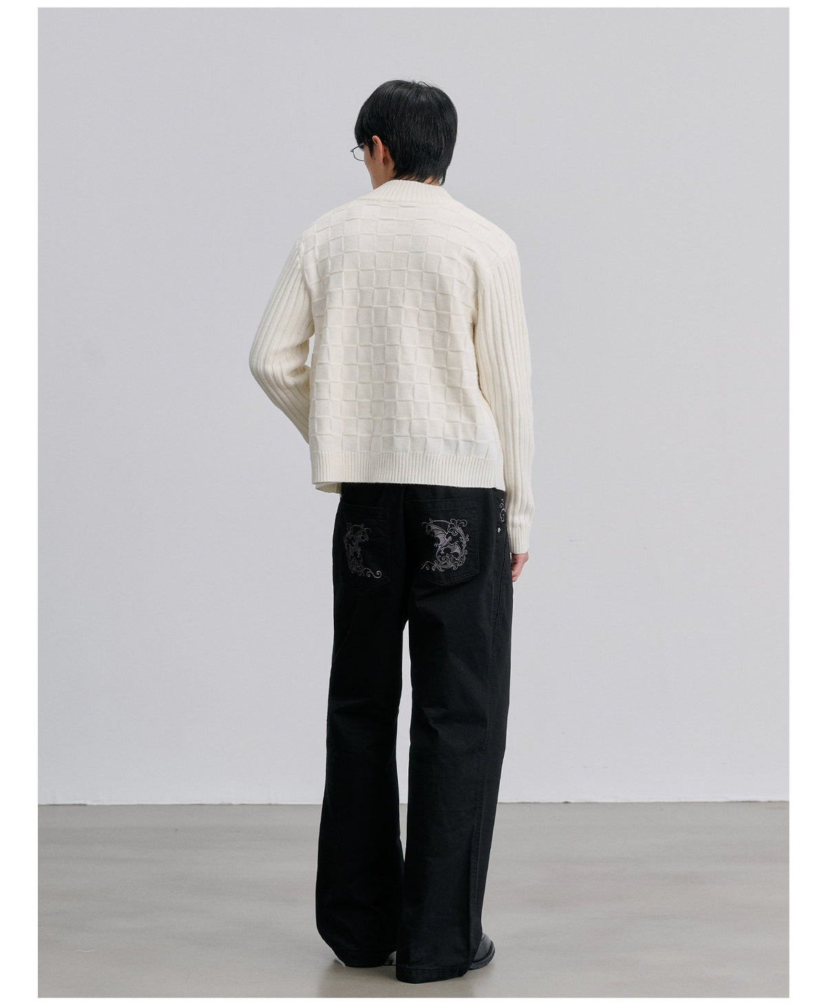 Work Pants with Straight-Wash Finish