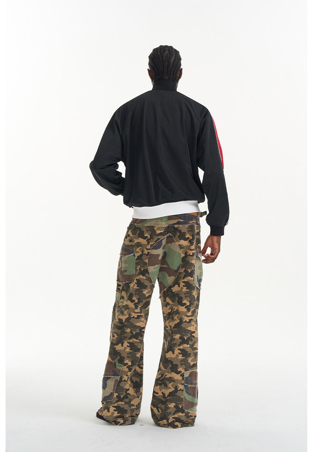 Wash-processed Casual Pants