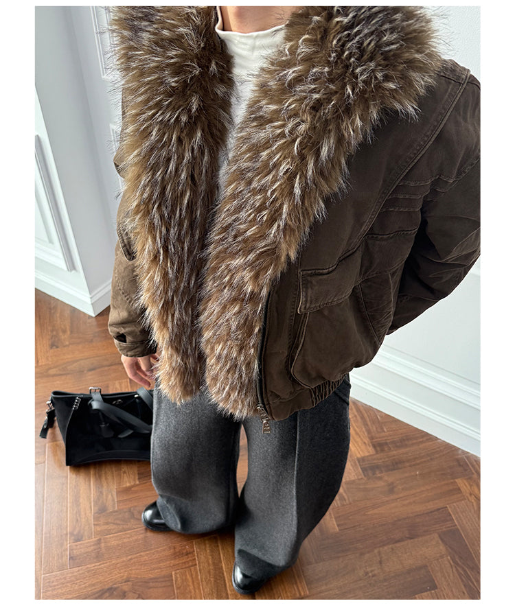 Detachable Scarf Jacket