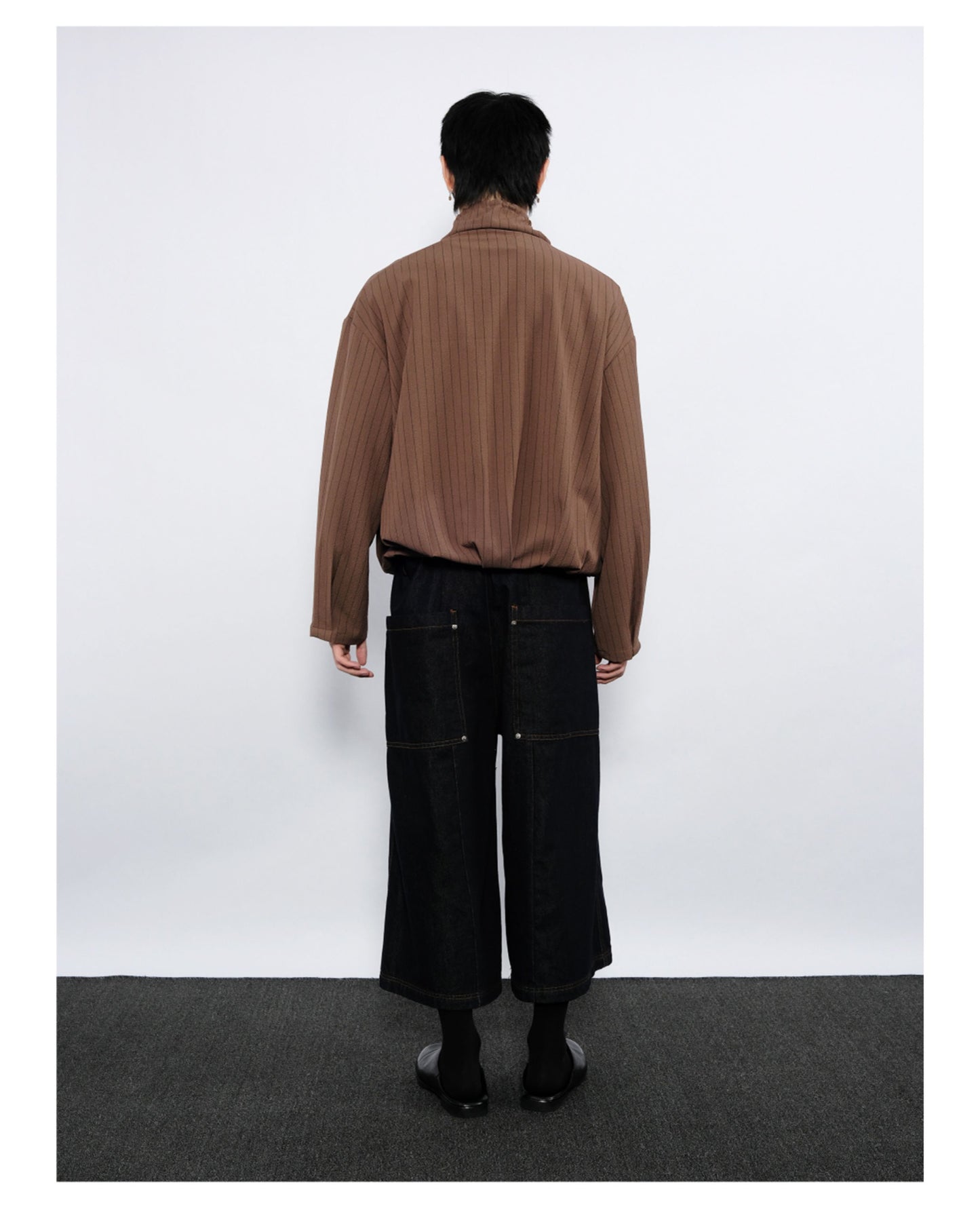 Double-pleated jacket