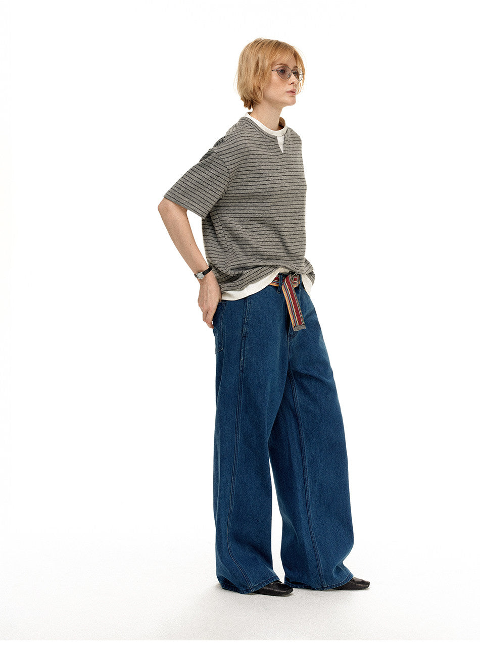 Heavyweight Wide Straight-Leg Jeans