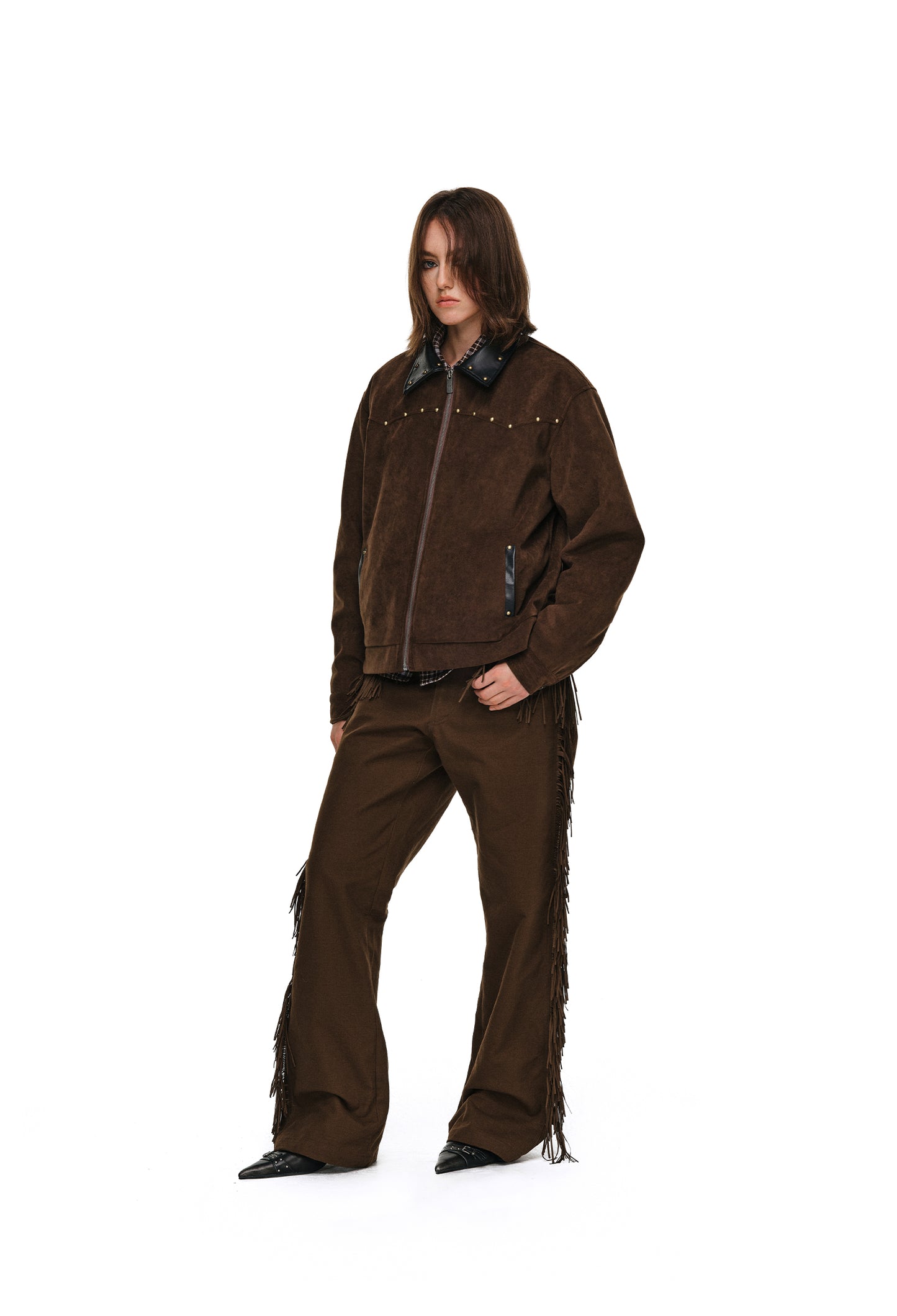 Suede Detroit Jacket