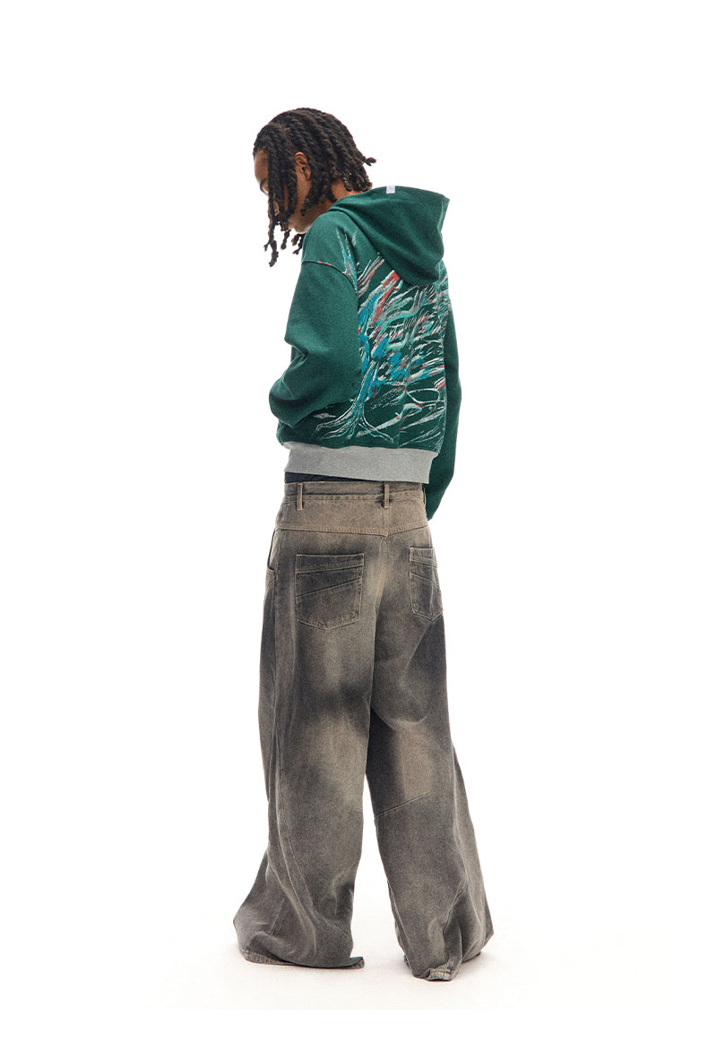 Reversible Hooded Sweatshirt