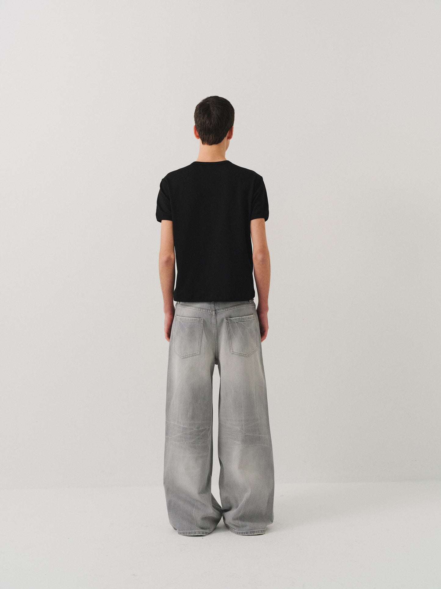 Wash-treated Loose-fit Jeans