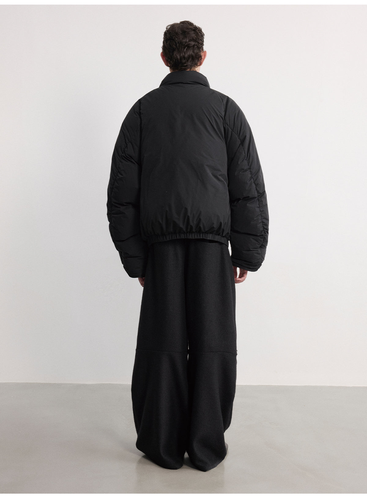 Drawstring Down Jacket