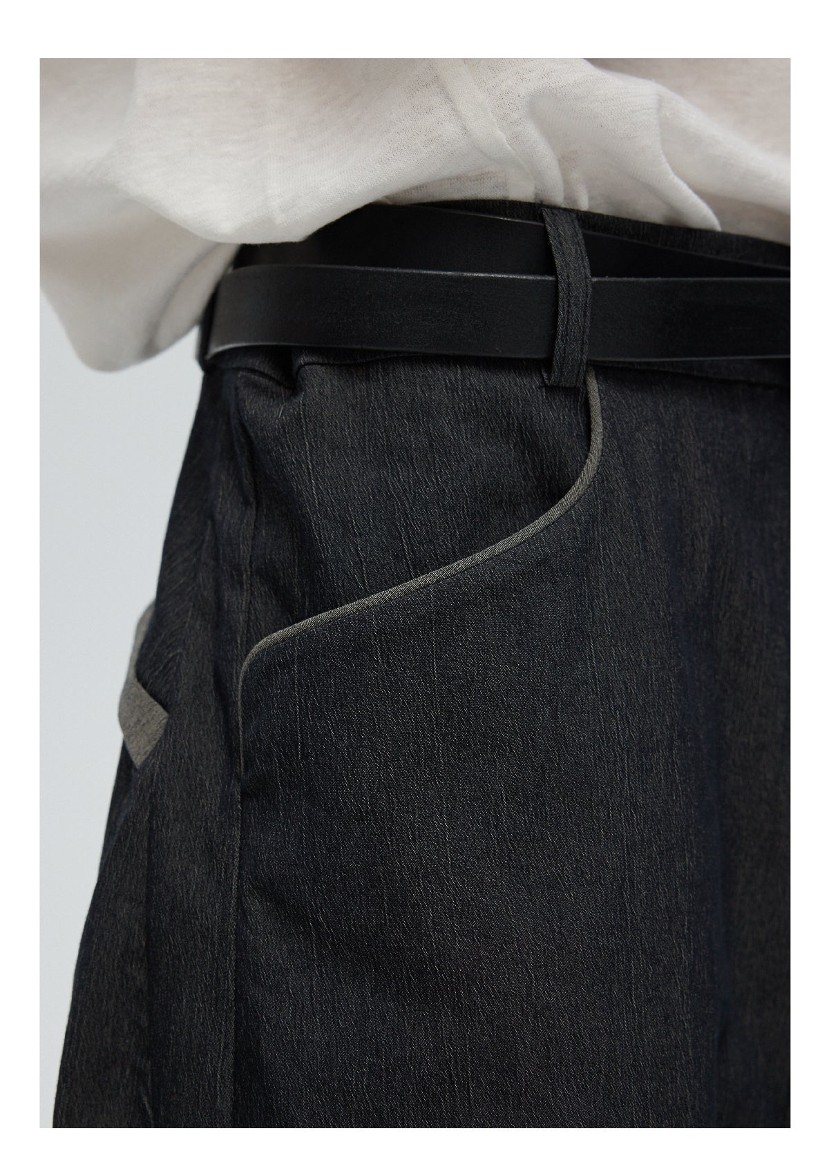 Retro Casual Cropped Pants