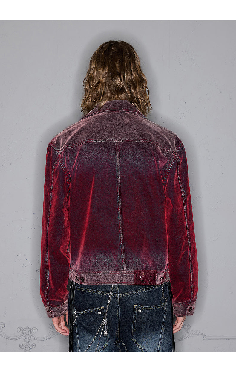 Washed Short Boxy Jacket