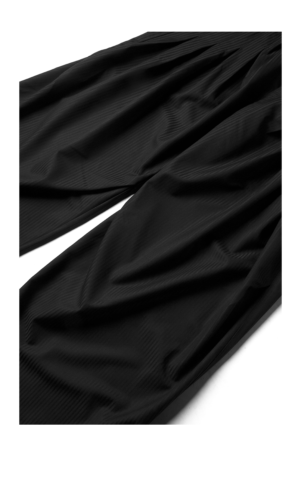 Striped Drape Casual Pants