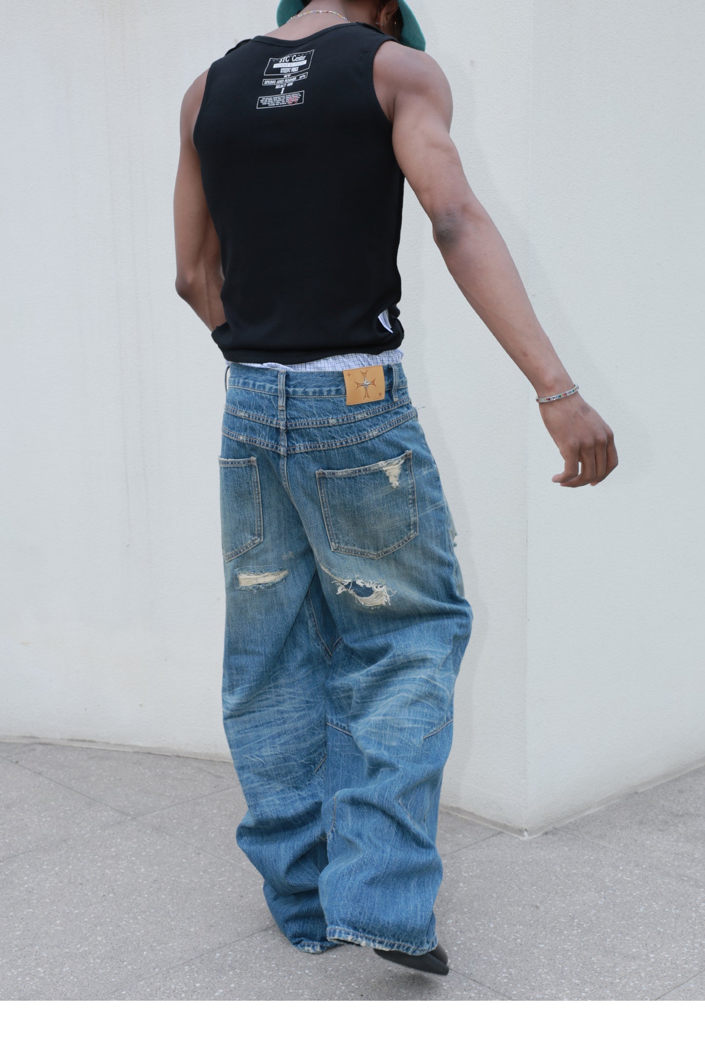 Baggy Straight Loose Jeans
