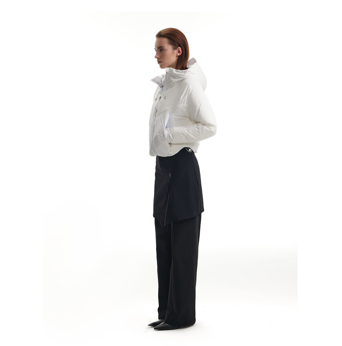 Short, Lightweight Down Jacket