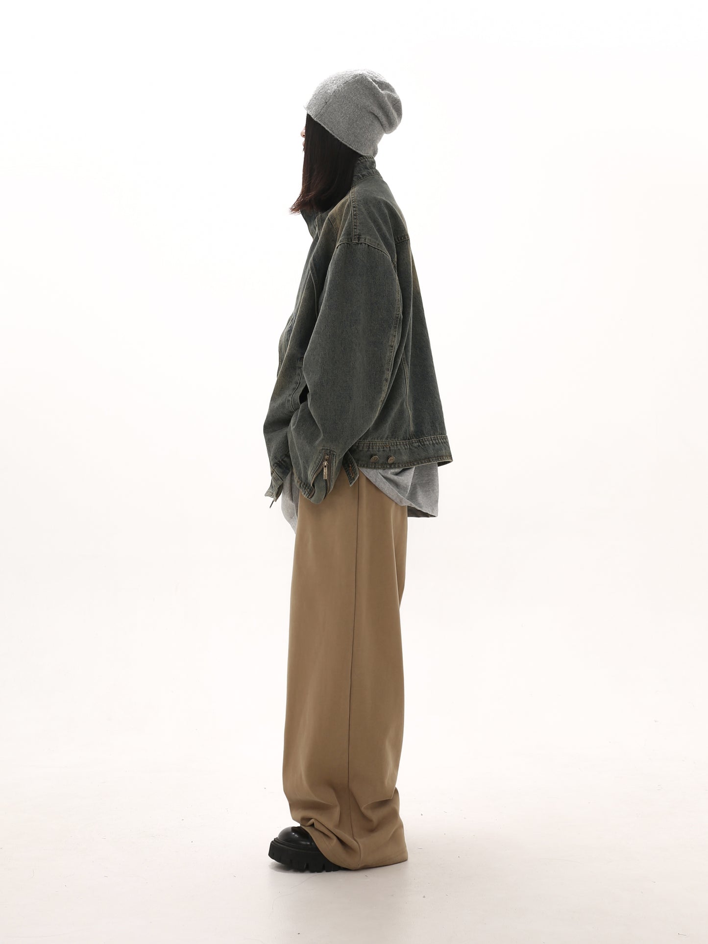 Retro Damaged Denim Jacket