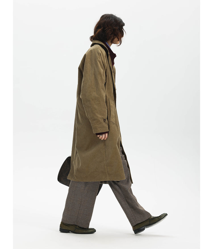 Reversible Corduroy Coat
