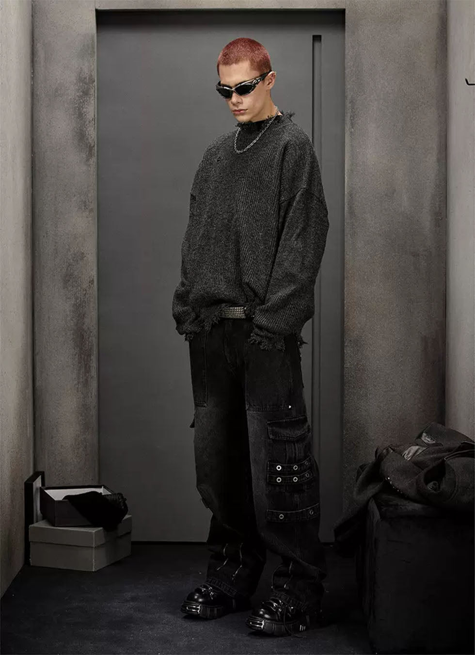 Loose Style Design Knitwear