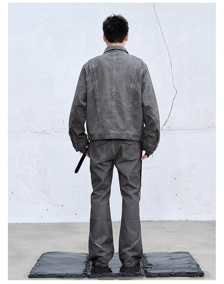 Washed Damaged Jacket