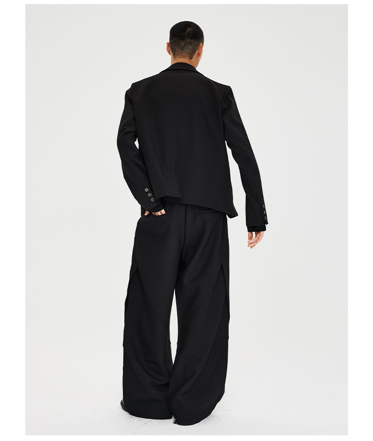 Faux Two-Piece Jacket