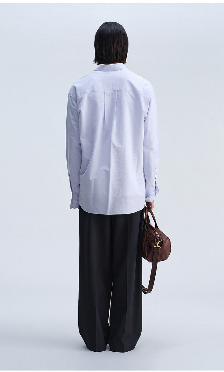 V-Neck Double-Layer Shirt