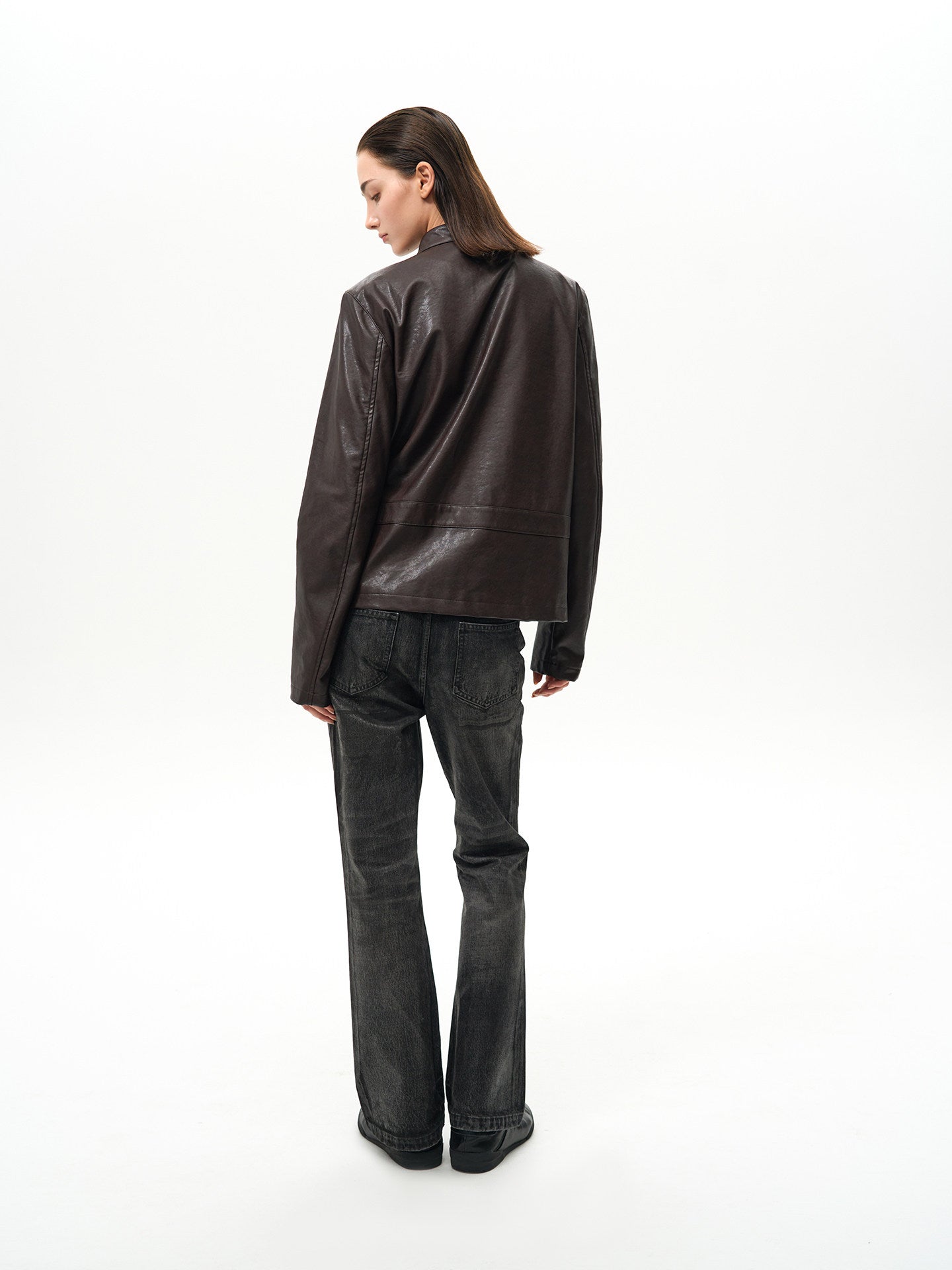 Asymmetrical Ribbon Jacket