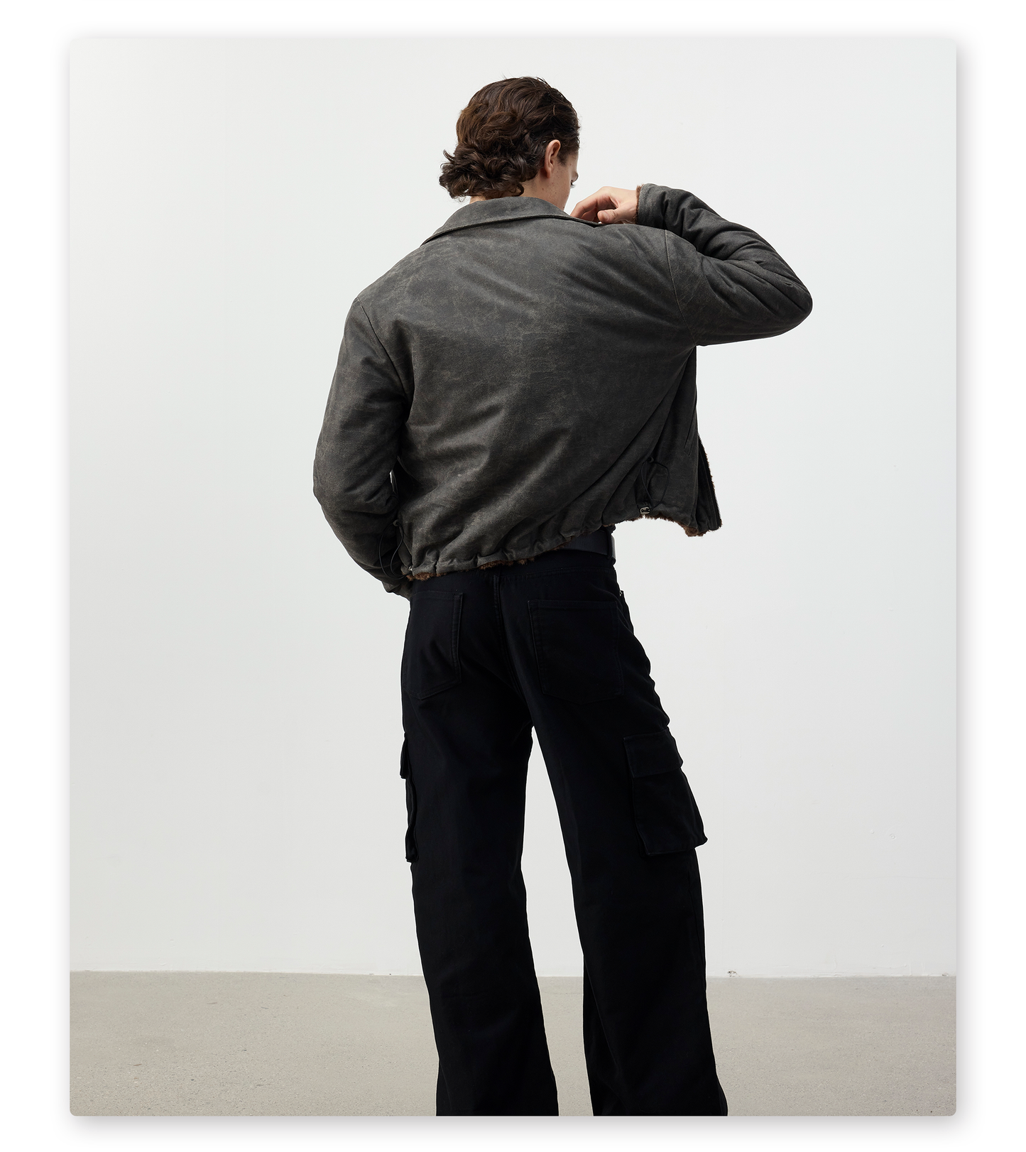 Zipper Cotton Jacket