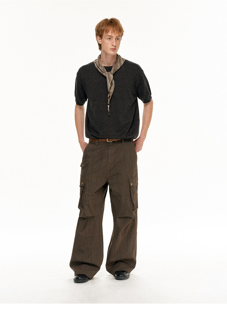 Round-Neck Casual Shirt
