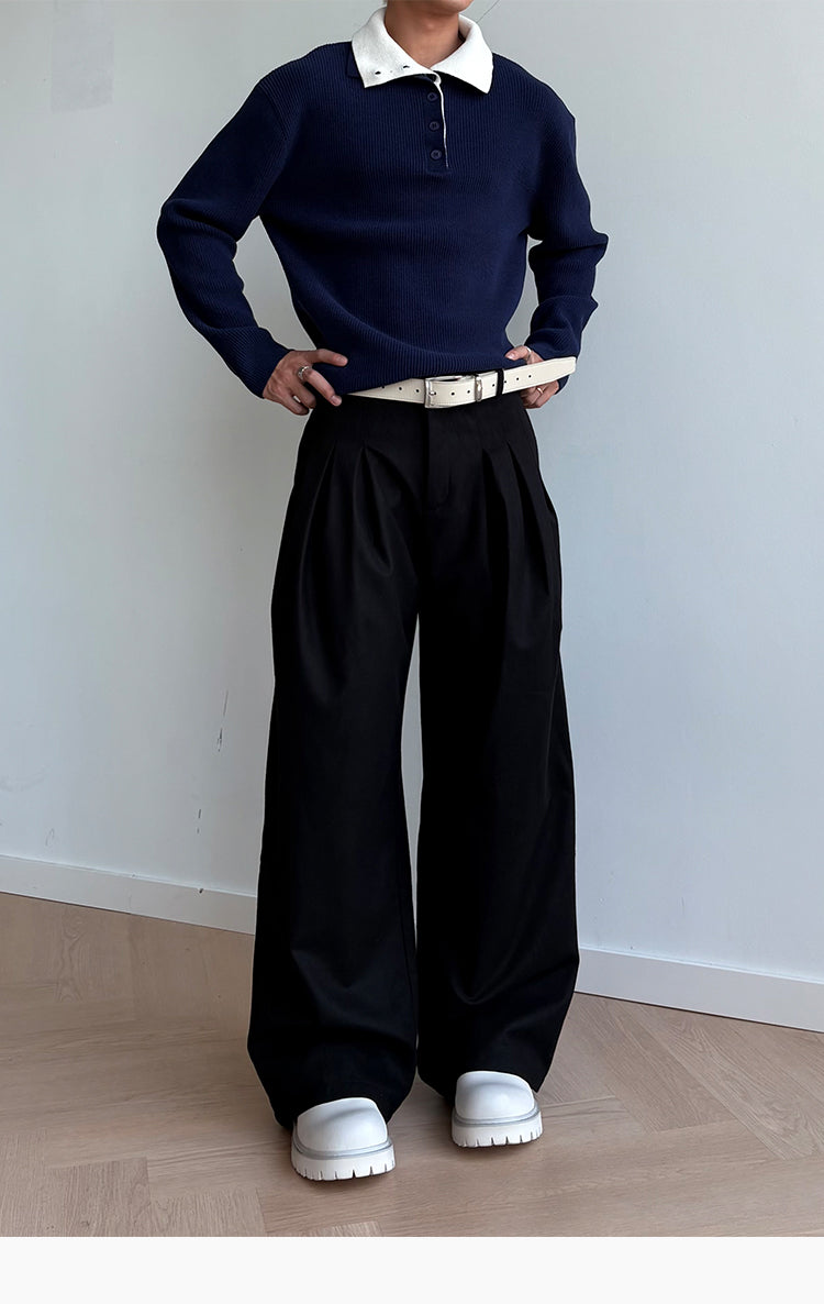 Loose Straight Casual Pants
