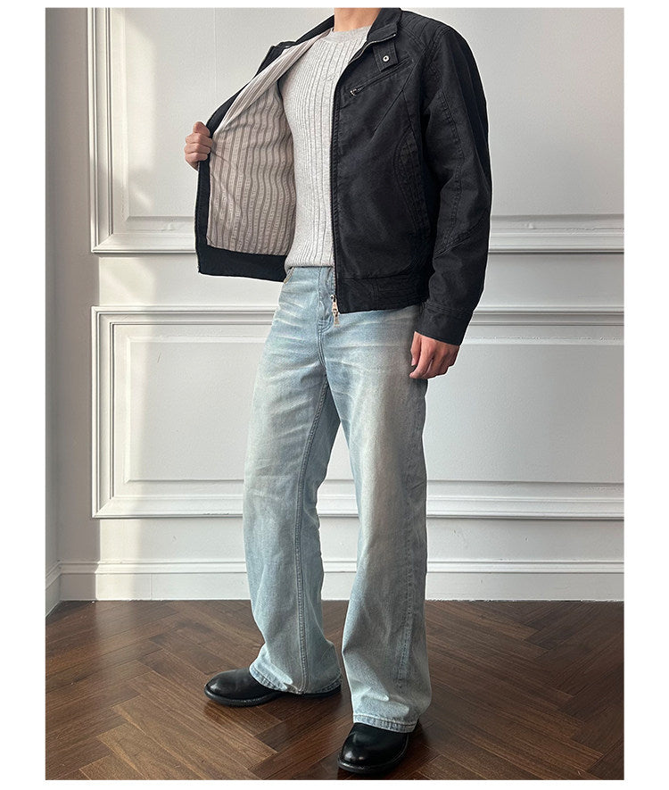 Ghost-Washed Canvas Jacket