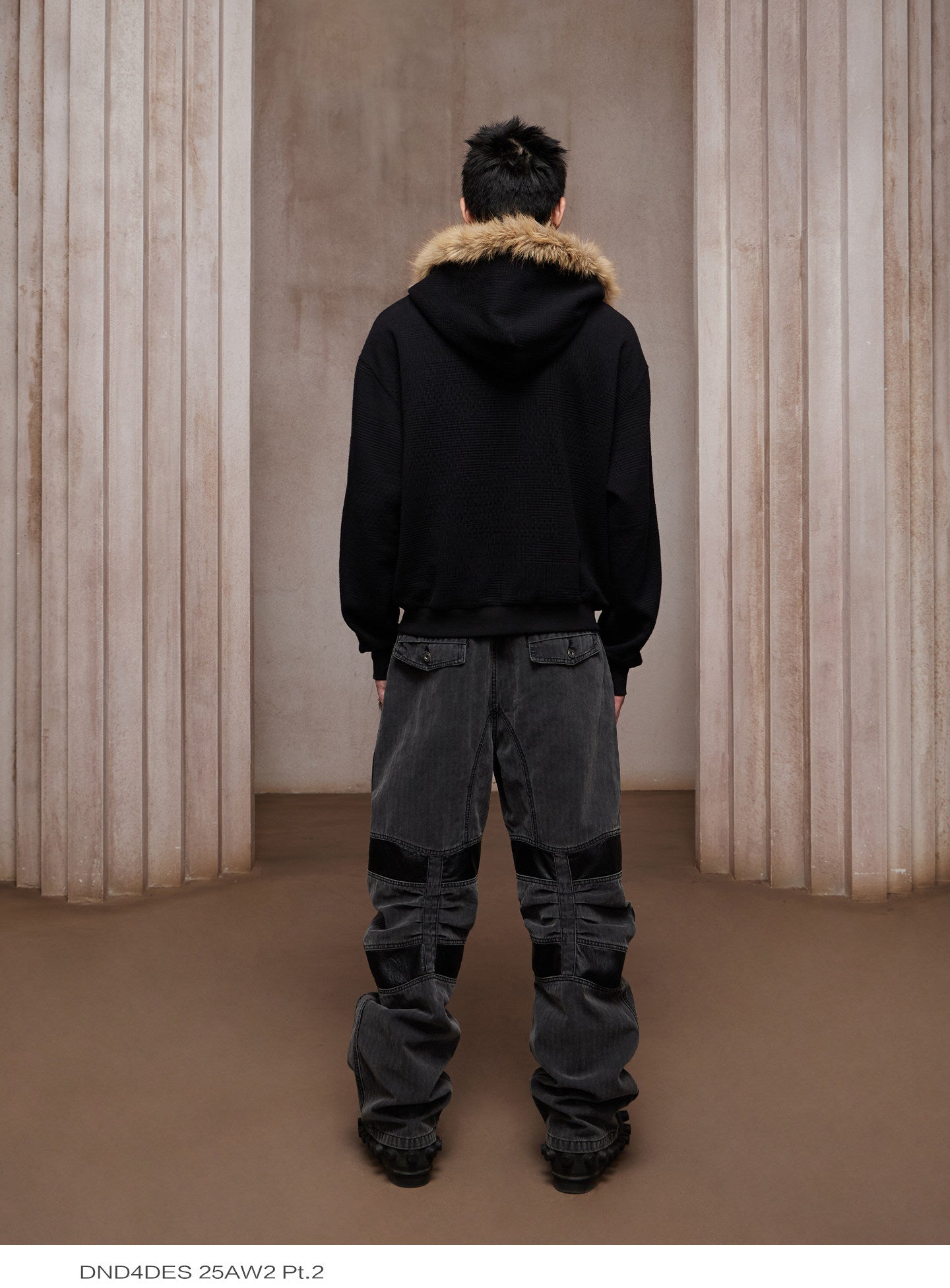 Unique Design Denim Pants