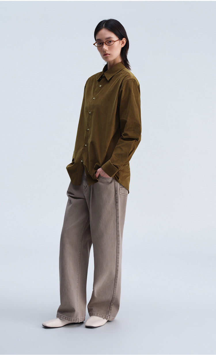 Retro Corduroy Shirt