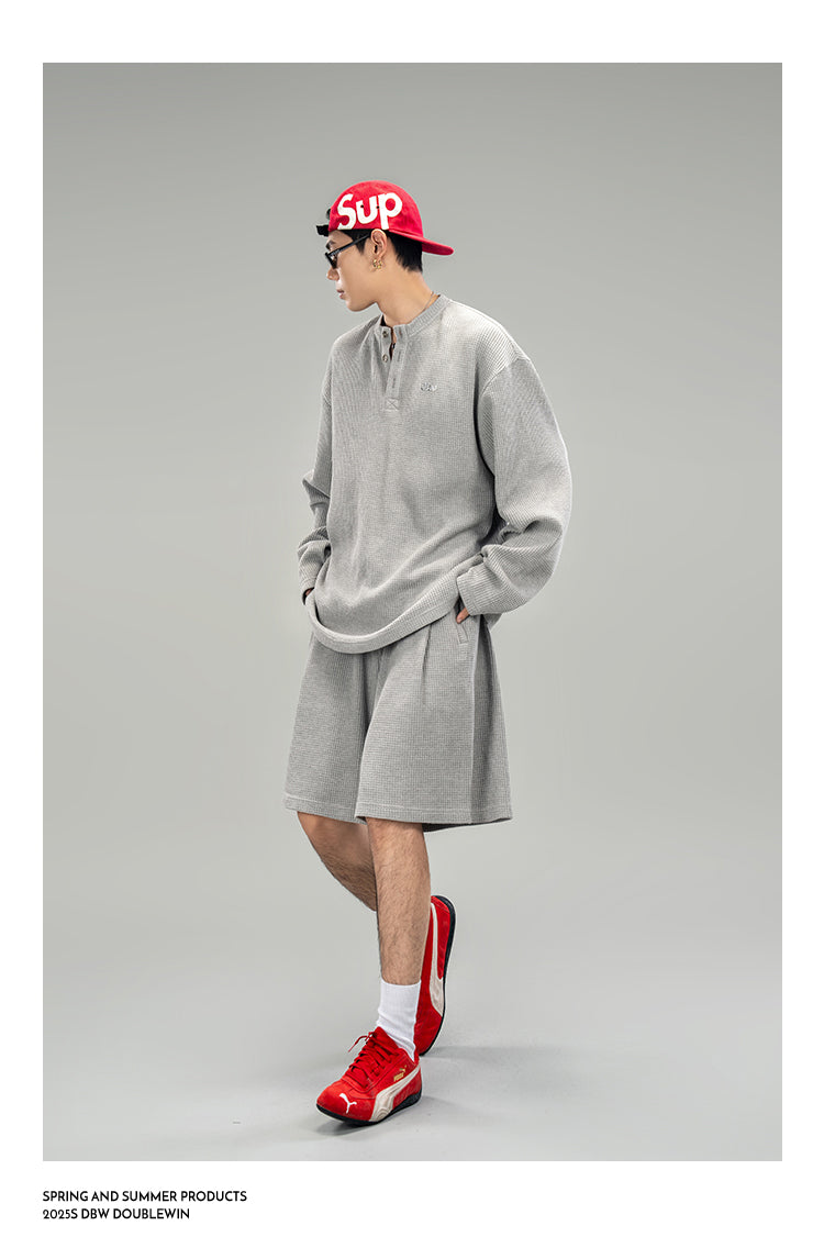Waffle Casual Shorts